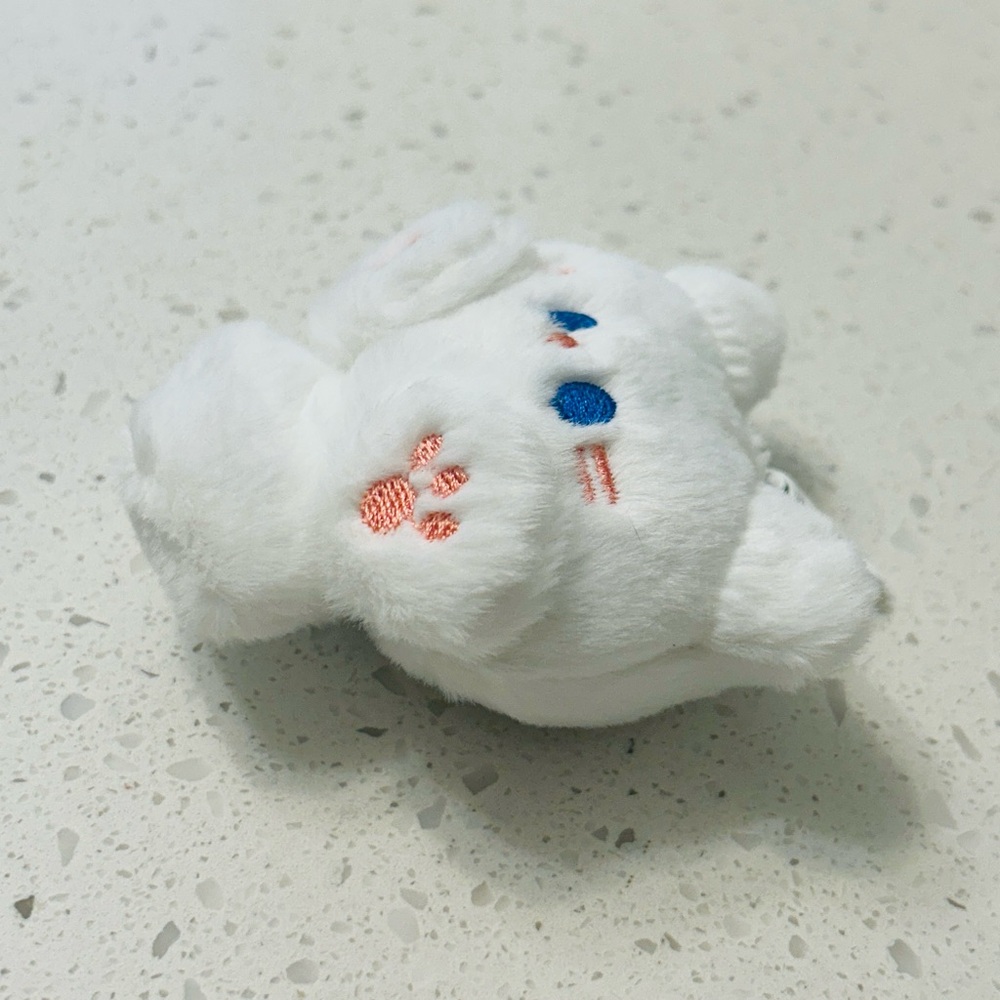 🆕😻Plush Kitty Cat Velour Keychain Charm NWT - Picture 5 of 9